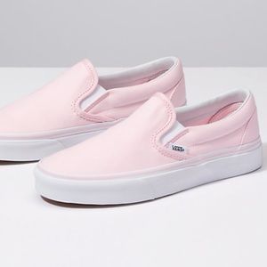 Baby pink Vans
